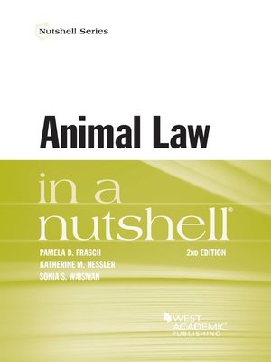 cover image of Animal Law in a Nutshell